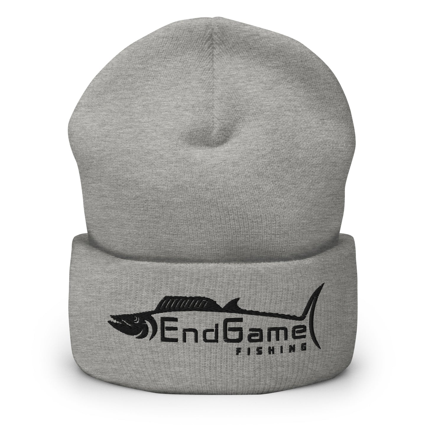 EndGame Wahoo Logo Cuffed Beanie - Gray