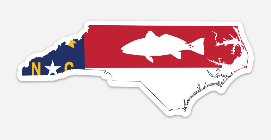 North Carolina Redfish Decal