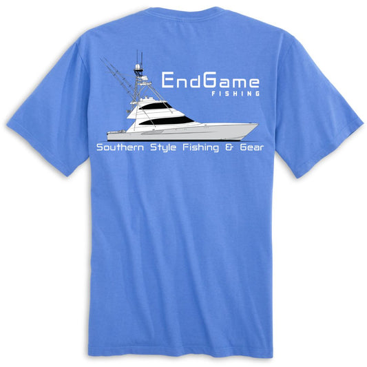 EndGame Fishing SportFish Pocket Tee - Marine Blue