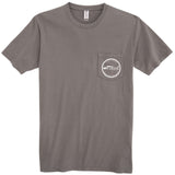 EndGame Fishing Center Console Pocket Tee - Charcoal