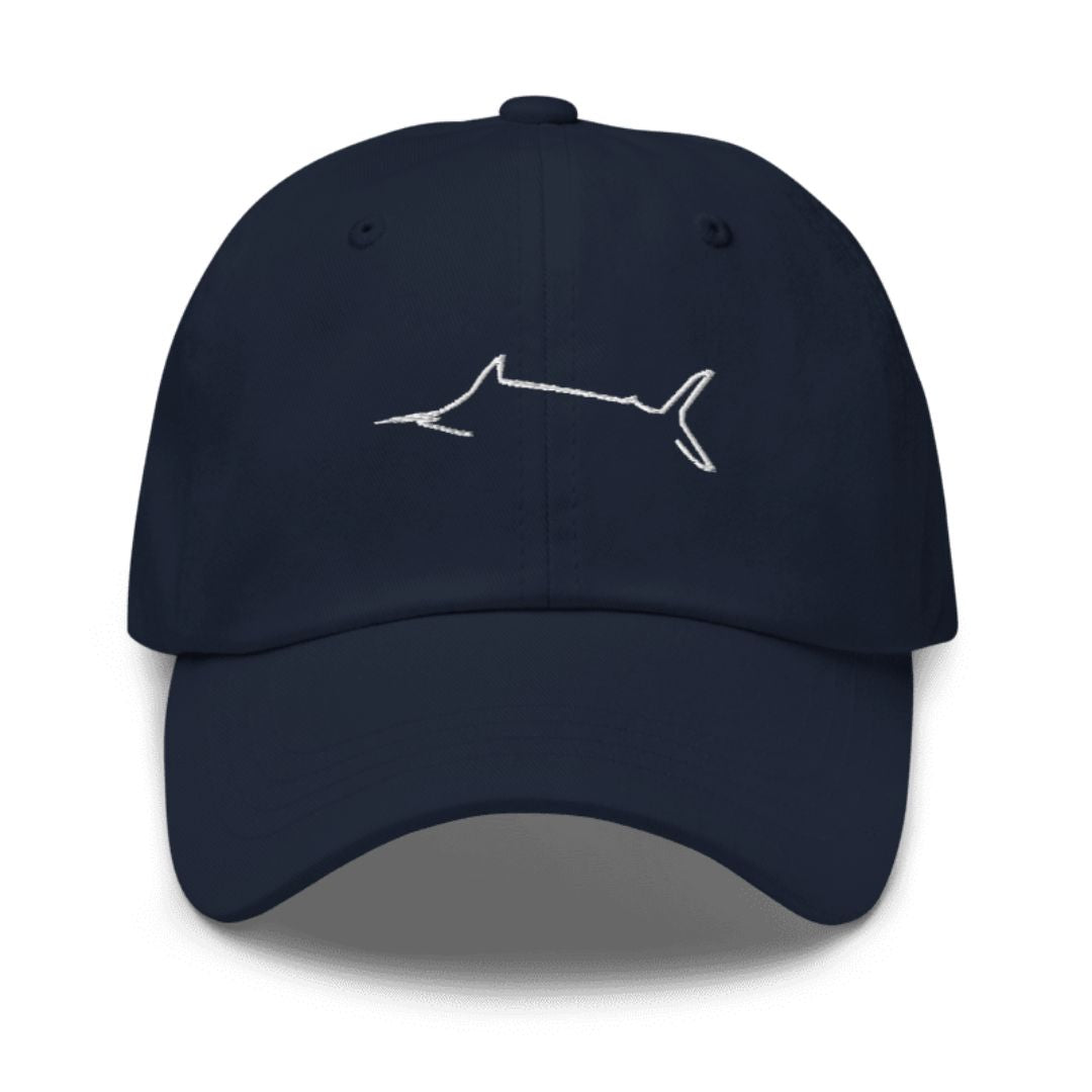 Marlin Crest Twill Hat - Navy