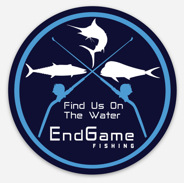 EndGame Fishing Offshore 80 Wide Logo Decal