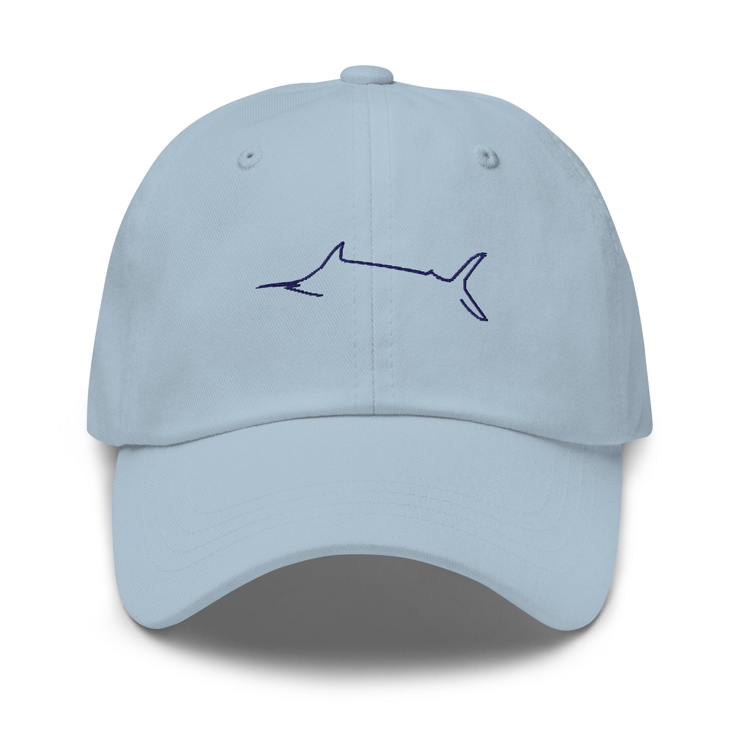 Marlin Crest Twill Hat - Coastal Blue