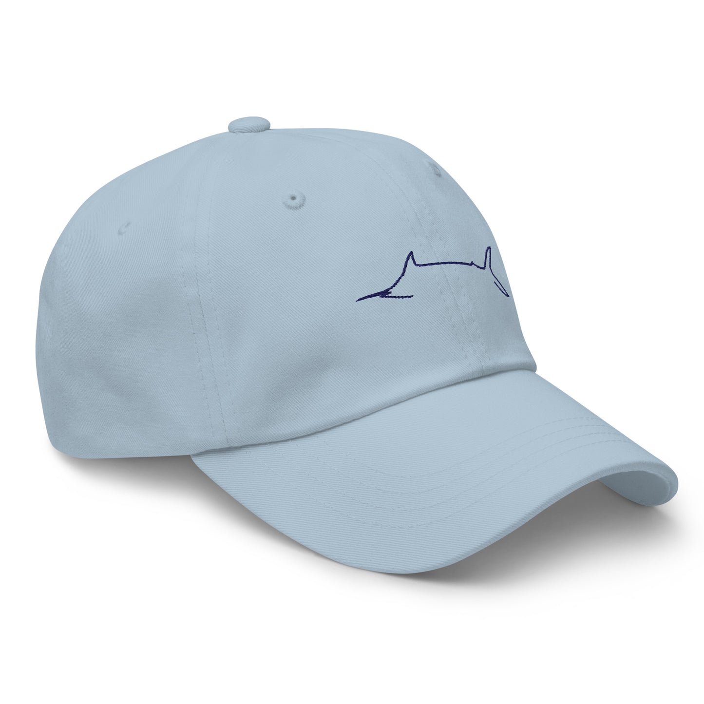 Marlin Crest Twill Hat - Coastal Blue