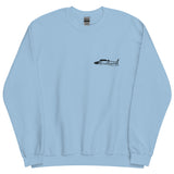 EndGame Fishing 80 Wide Cross Logo Crew Neck in Black