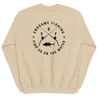 EndGame Fishing 80 Wide Cross Logo Crew Neck in Black