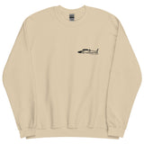 EndGame Fishing 80 Wide Cross Logo Crew Neck in Black