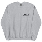 EndGame Fishing 80 Wide Cross Logo Crew Neck in Black