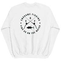 EndGame Fishing 80 Wide Cross Logo Crew Neck in Black