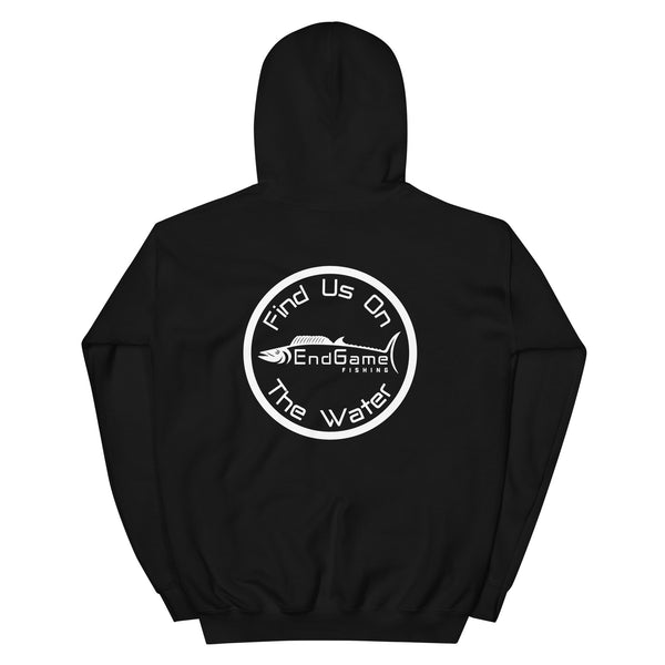 EndGame Find Us On The Water Hoodie-White Logo