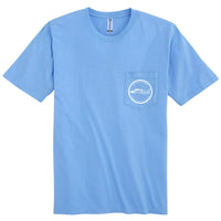 EndGame Fishing Center Console Pocket Tee - Coastal Blue