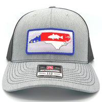 NC Redfish Gray & Black