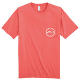 EndGame Fishing Marlin Emblem Pocket Tee - Coral