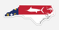 North Carolina Marlin Decal