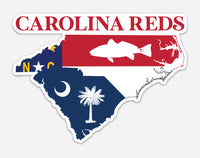 Carolina Reds Logo Decal