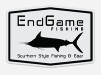 EndGame Fishing Marlin Emblem Logo Decal