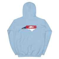 NC Redfish White Logo Hoodie