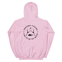 EndGame Fishing 80 Wide Cross Logo Hoodie in Black