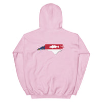 NC Redfish White Logo Hoodie