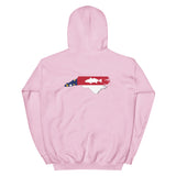 NC Redfish White Logo Hoodie