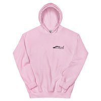 EndGame Fishing 80 Wide Cross Logo Hoodie in Black