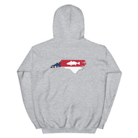 NC Redfish White Logo Hoodie