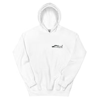 EndGame Fishing 80 Wide Cross Logo Hoodie in Black