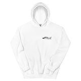 EndGame Fishing 80 Wide Cross Logo Hoodie in Black