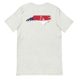 NC Redfish Tail Logo Tee - Red