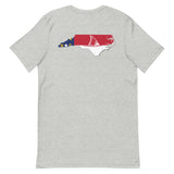 NC Redfish Tail Logo Tee - Red