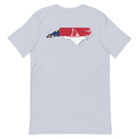 NC Redfish Tail Logo Tee - Red