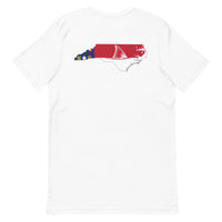 NC Redfish Tail Logo Tee - Red